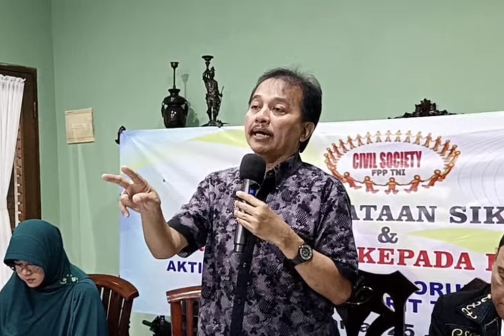 Roy Suryo Klaim Didukung Keturunan Raja hingga Jenderal untuk Suarakan Ijazah Jokowi