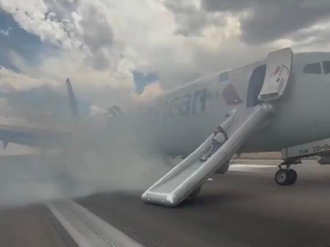 Penyebab Pesawat American Airlines Terbakar Terungkap, akibat Masalah Ban!