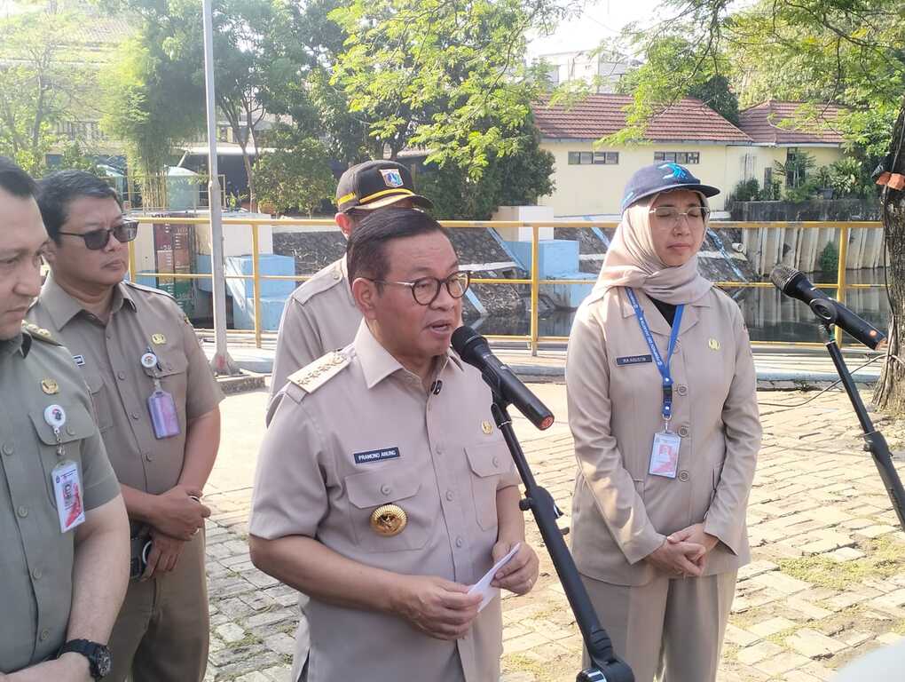 Pramono Janji Perbaiki Pasar Taman Puring usai Ludes Terbakar