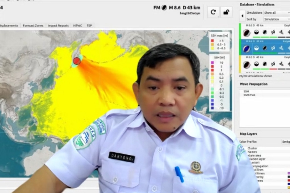 BMKG: Gempa M8,7 Rusia Jadi Contoh Ancaman Nyata Gempa Megathrust