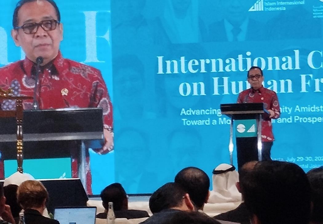 Buka Konferensi Persaudaraan Manusia, Menko PMK Sebut Indonesia Laboratorium Perdamaian Dunia