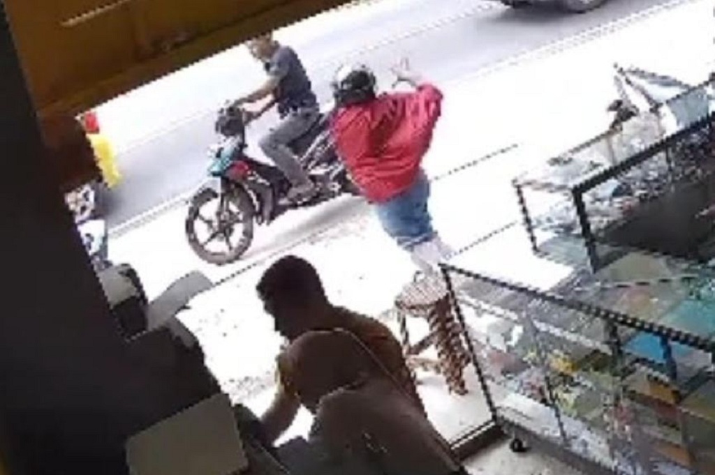 Viral Aksi Ibu Hamil Kejar Maling Motor di Muarojambi sampai Terjatuh