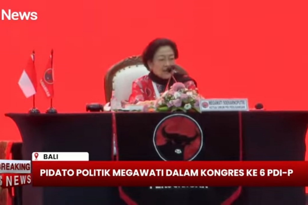 Megawati Umumkan Sikap PDIP terhadap Pemerintah di Kongres, Koalisi atau Oposisi?
