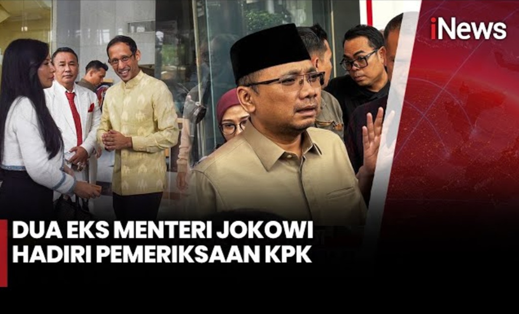 2 Eks Menteri Jokowi Diperiksa KPK: Yaqut terkait Kuota Haji, Nadiem soal Pengadaan Google Cloud