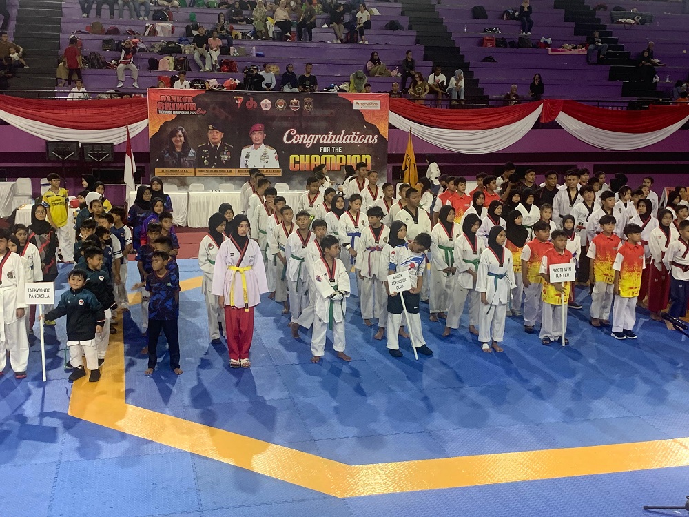 Kejuaraan Taekwondo KBPP Polri Cup 2025 Resmi Dibuka, Siap Cetak Bintang Nasional!