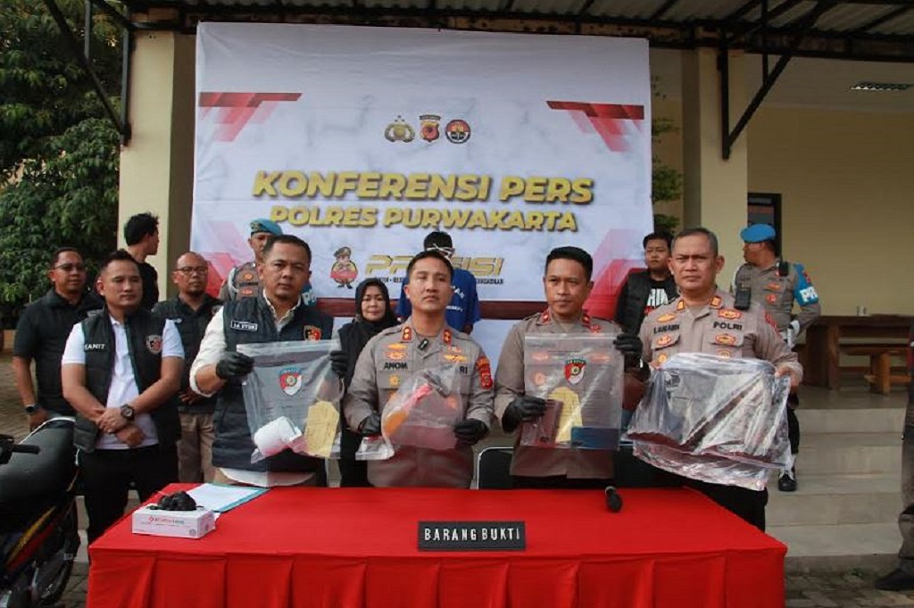 Pembunuh Perempuan di Perumahan PJT II Purwakarta Ditangkap Kurang dari 24 Jam