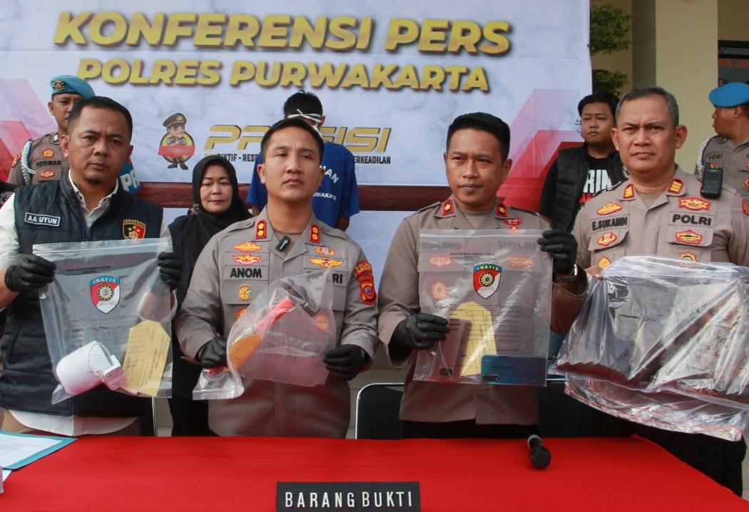 Pembunuh Wanita di Perum PJT 2 Purwakarta Ditangkap, Pelaku Sakit Hati Upah Tak Dibayar