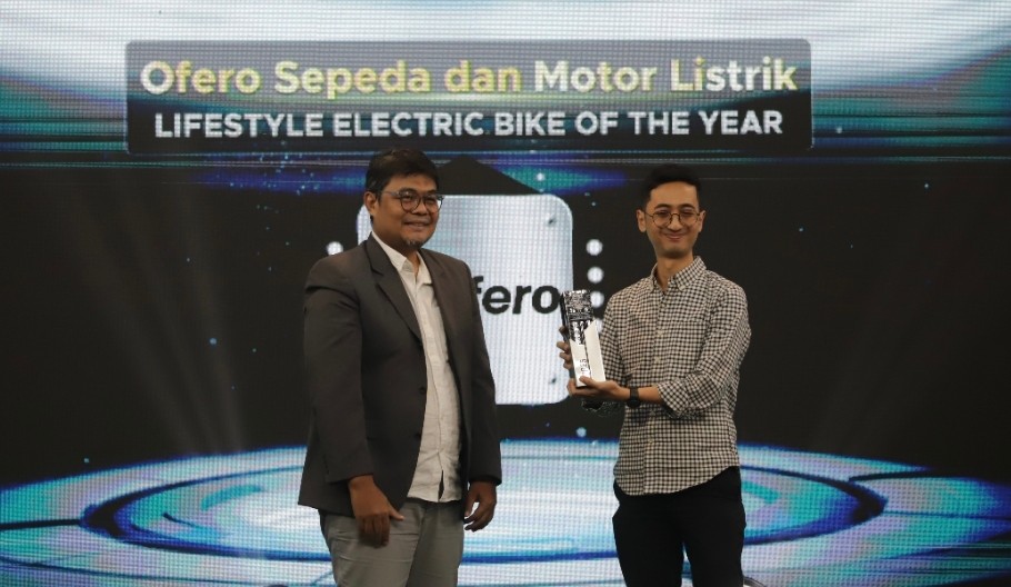 Ofero Raih Lifestyle Electric Bike of the Year di Indonesia Automotive Awards 2025