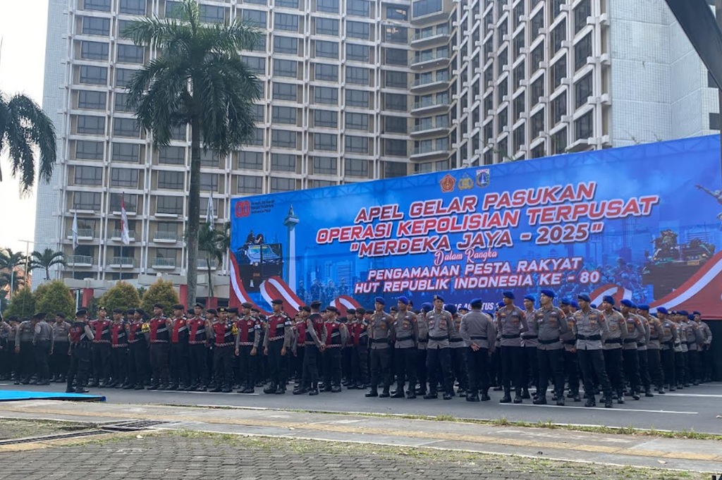 9.035 Personel Gabungan Dikerahkan Antisipasi Macet hingga Amankan Pesta Rakyat HUT ke-80 RI