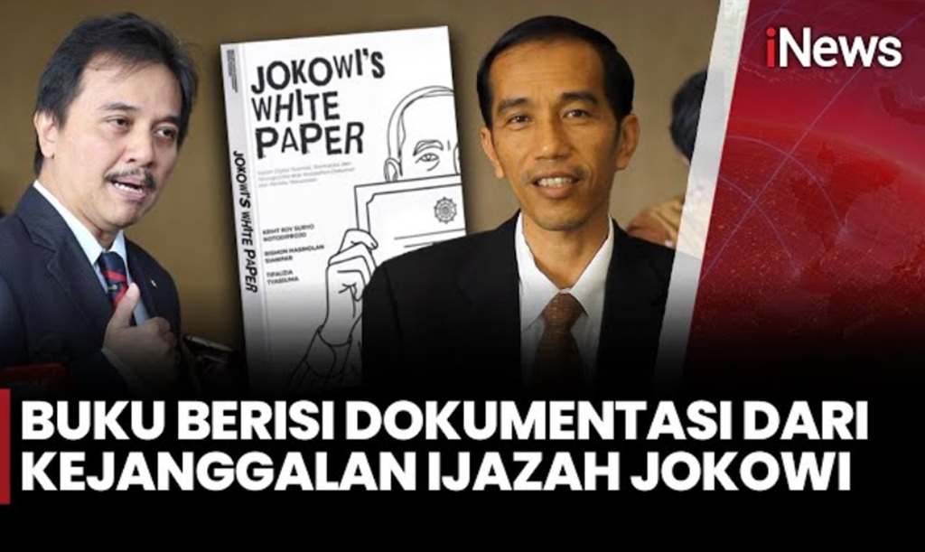 Peluncuran Buku Jokowi's White Paper karya Roy Suryo Cs Diganggu Listrik Padam