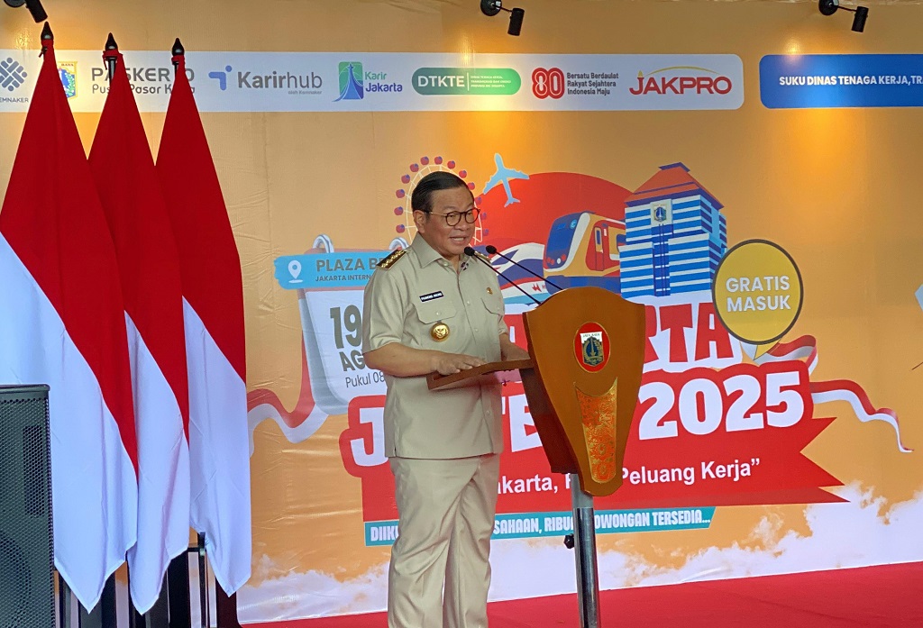 Pramono Buka Jakarta Jobfest 2025, Sediakan 2.000 Lowongan Kerja
