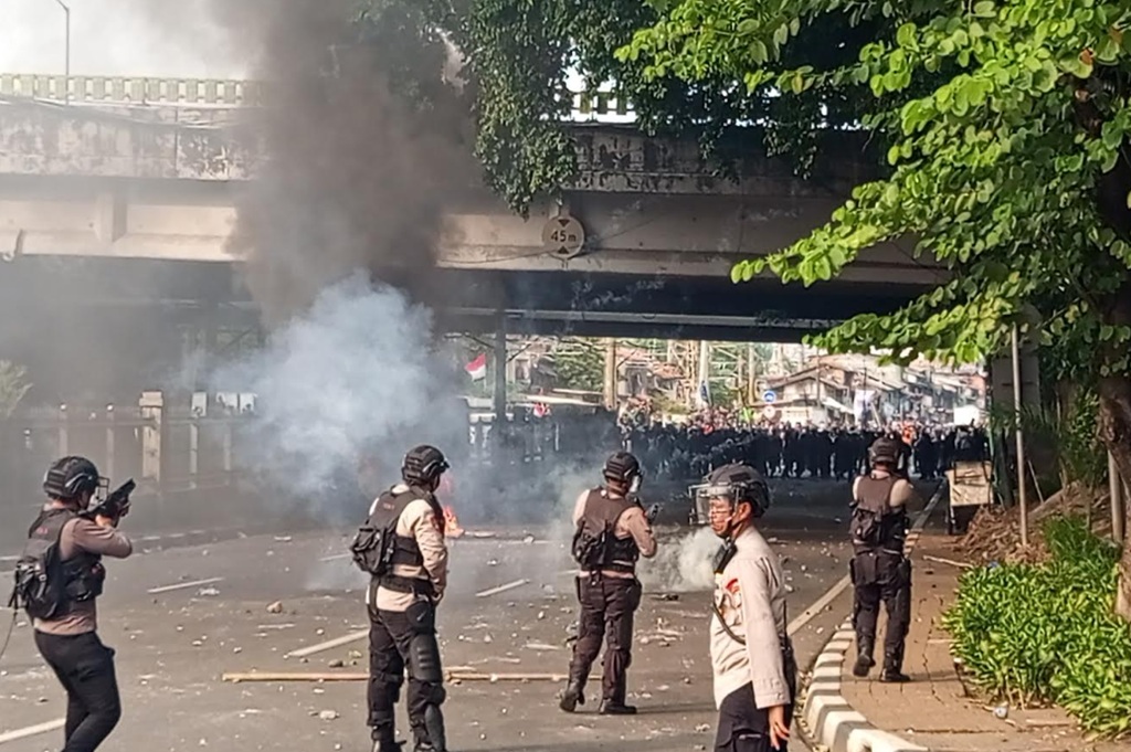 351 Massa Demo 25 Agustus Ditangkap, 196 Anak Berstatus Pelajar