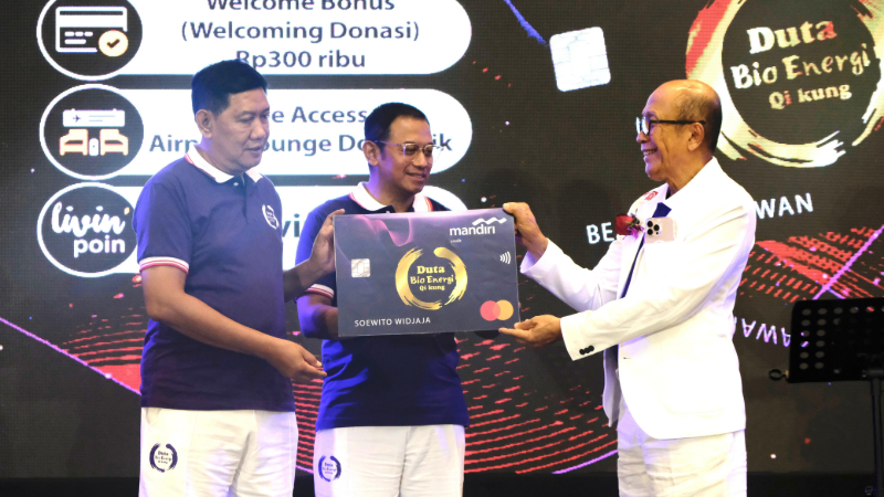 Dukung Gaya Hidup Sehat, Bank Mandiri Hadirkan Mandiri Duta Bio Energi Card