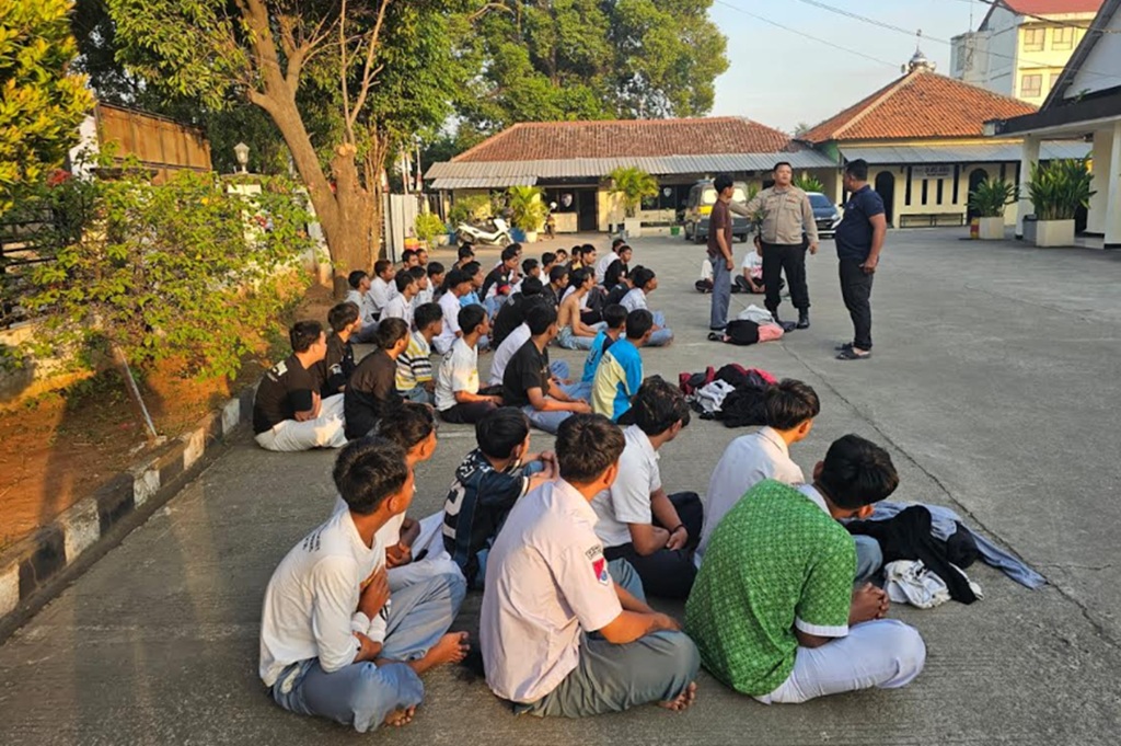 Polisi Tangkap 48 Pelajar di Cikarang Hendak Ikut Demo Buruh, Terprovokasi Medsos