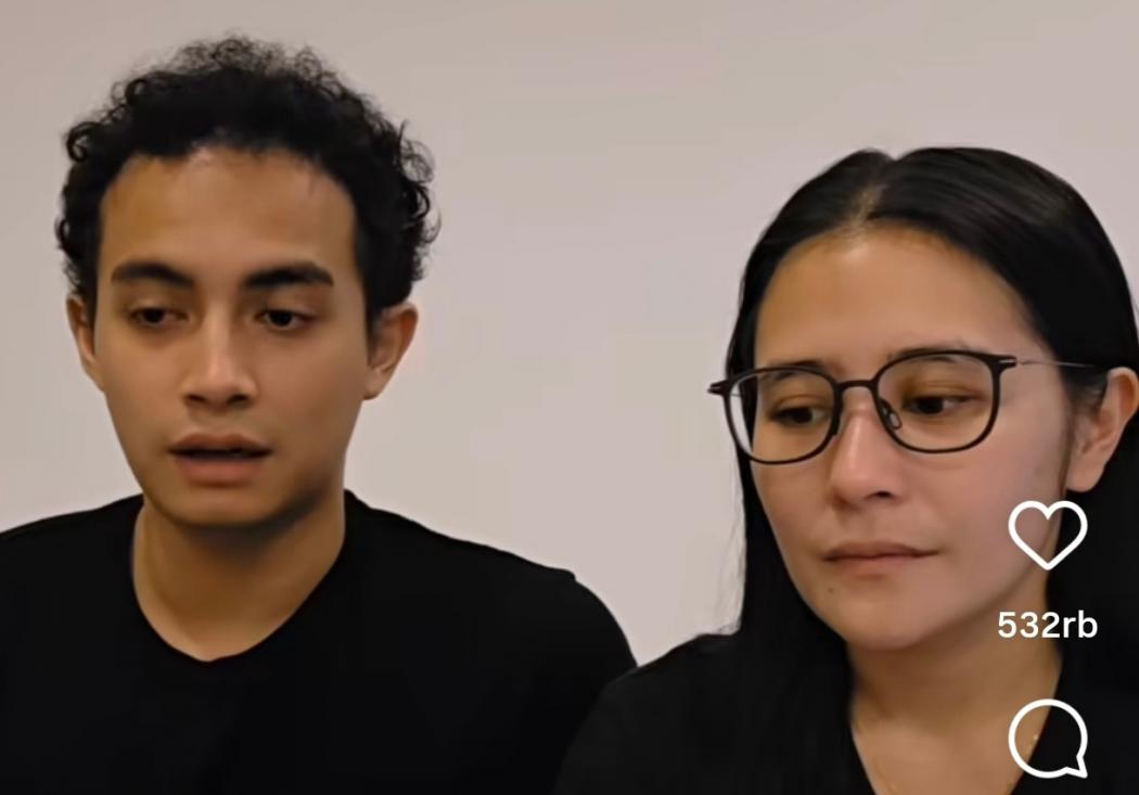Prilly Latuconsina dan Omara Esteghlal Kompak Kenakan Kaos Hitam, Suarakan Keadilan untuk Affan Kurniawan 