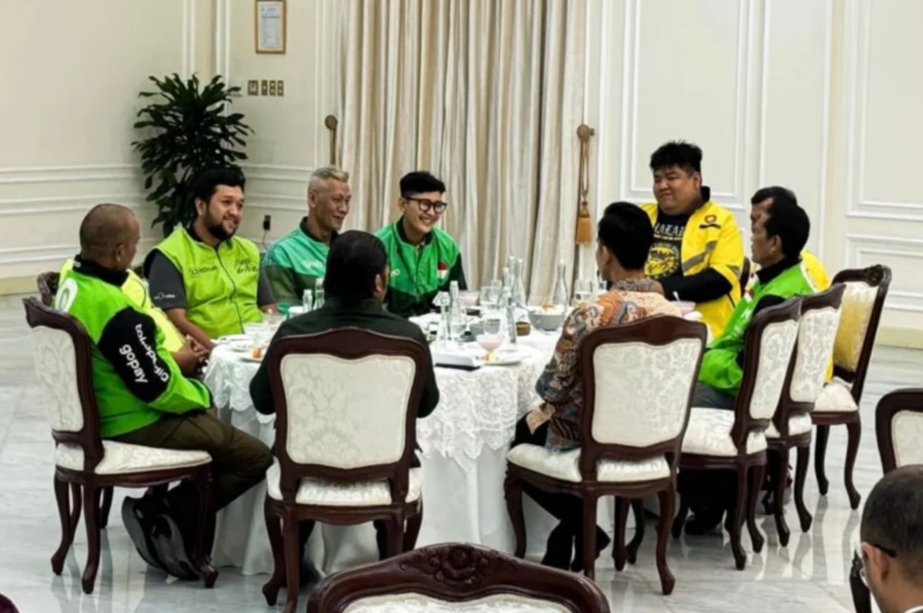 Ini Driver Ojol yang Bertemu Gibran, Terdaftar Jadi Mitra sejak 2015