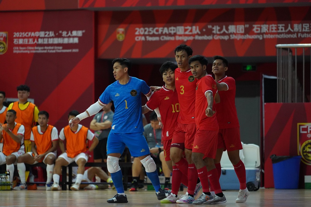 Bantai Korsel, Timnas Futsal Indonesia ke Final CFA International Tournament 
