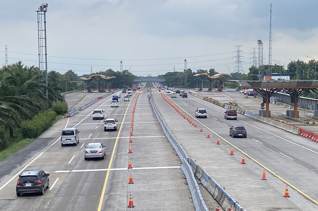 Tol Jagorawi Arah Jakarta Ramai Lancar di Hari Terakhir Libur Panjang 