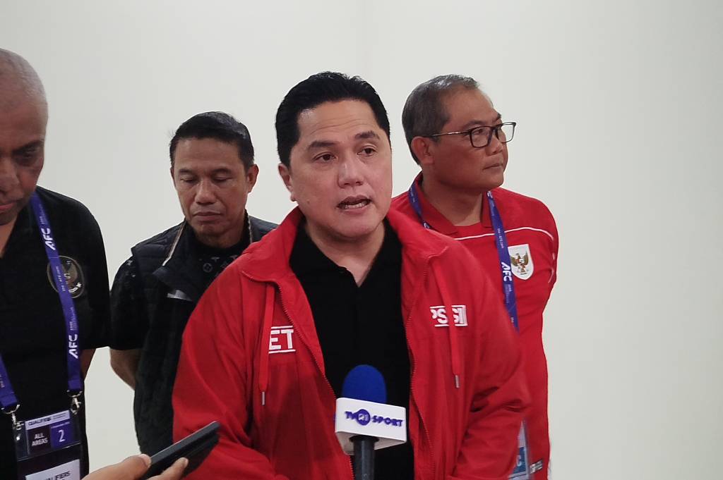 Indonesia vs Lebanon: Erick Thohir Kirim Pesan Penting untuk Pemain dan Suporter Garuda
