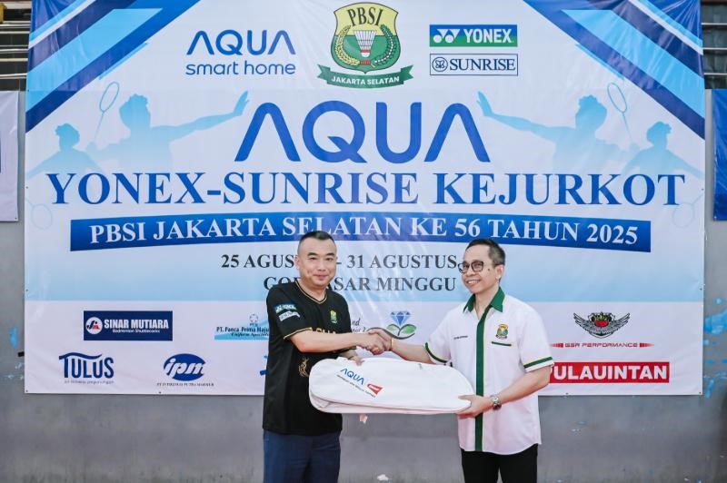 Sukses Digelar, AQUA Yonex Sunrise Dukung Lahirnya Atlet Bulu Tangkis Indonesia
