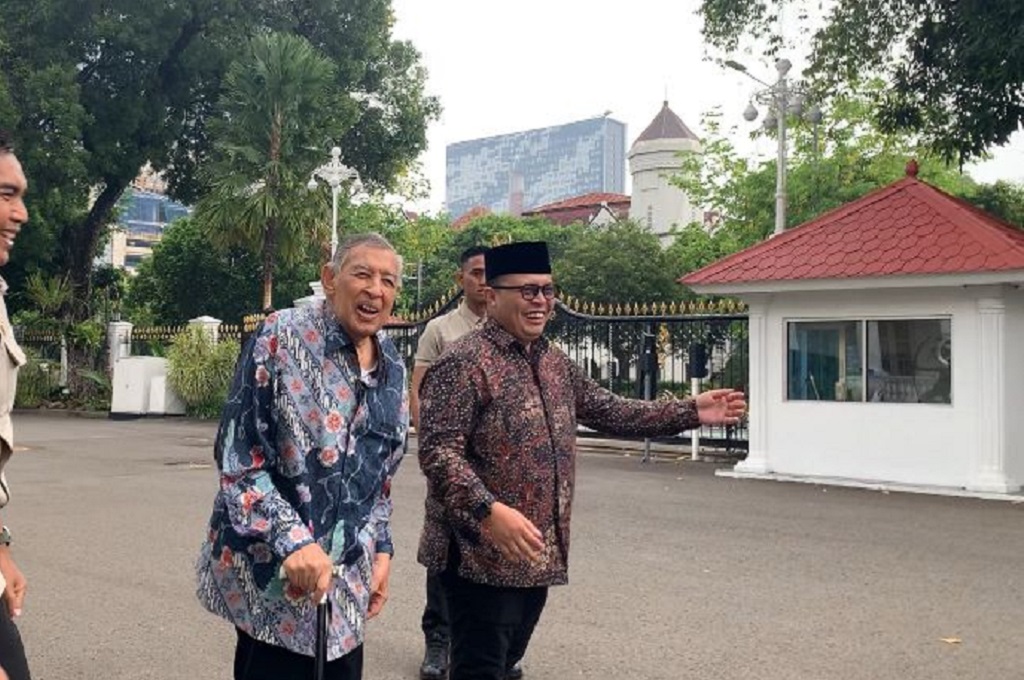 Quraish Shihab hingga Romo Magnis Datangi Istana Temui Prabowo