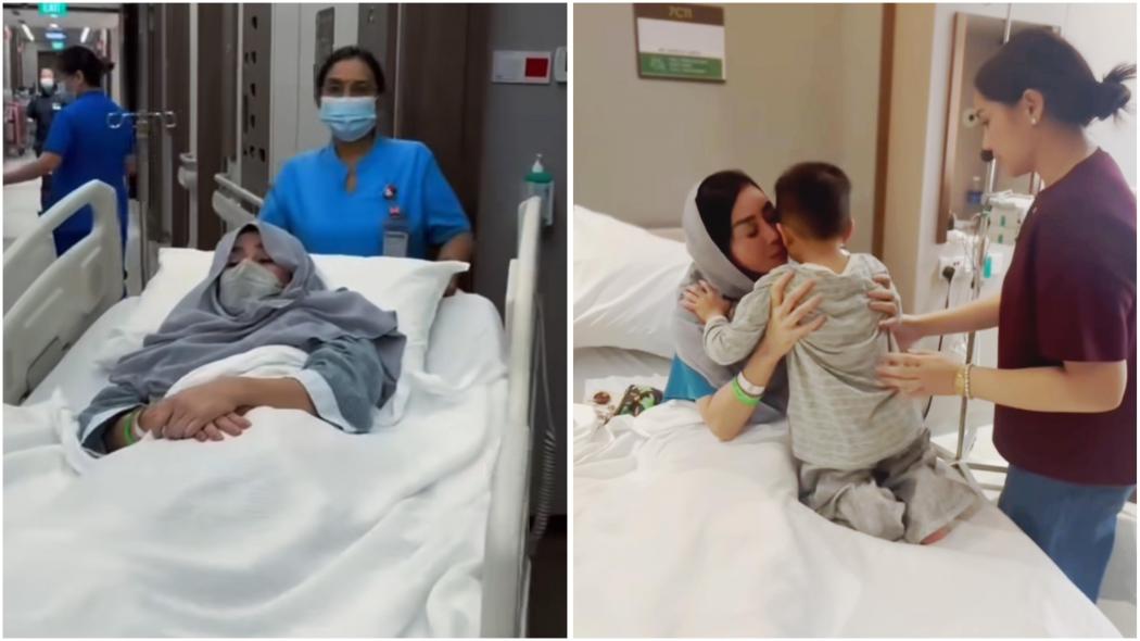 Amy Qanita Ibunda Raffi Ahmad Sakit Penggumpalan Darah di Otak, Dirawat di Singapura