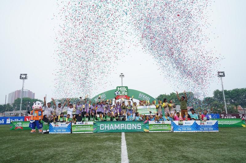 MilkLife Soccer Challenge Bekasi Banjir Talenta! Kualitas Siswi Kota Patriot Bukan Kaleng-Kaleng