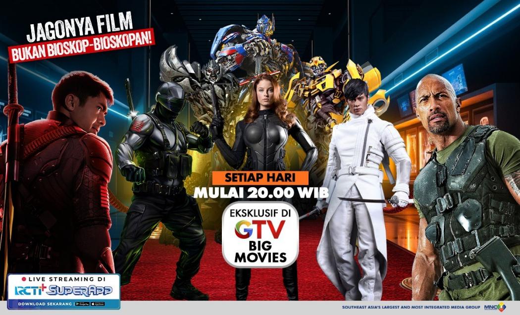 Absolute Cinema, Deretan Film Blockbuster Bukan Bioskop-bioskopan di GTV Big Movies
