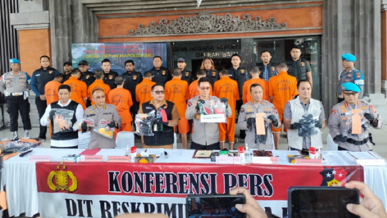 Identitas 14 Tersangka Demo Anarkistis di Bali Terungkap, 10 Orang Ditahan