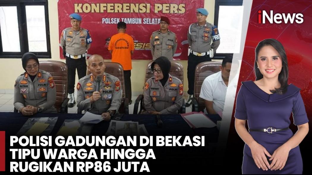 Polisi Gadungan di Bekasi Tipu Warga hingga Rp86 Juta, Begini Modusnya