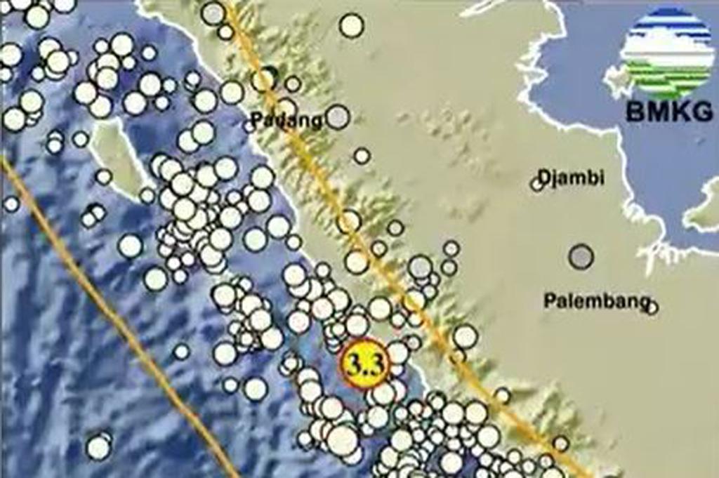 Gempa Terkini Magnitudo 3,3 Guncang Bengkulu Utara