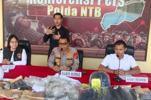 20 Orang jadi Tersangka Perusakan dan Penjarahan saat Demo Ricuh di Mataram NTB