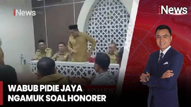 Viral Video Wakil Bupati Pidie Jaya Marah Saat Audiensi