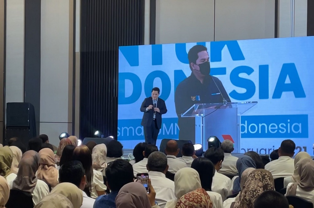 Pamit, Erick Thohir Minta Maaf ke Jajaran Kementerian BUMN