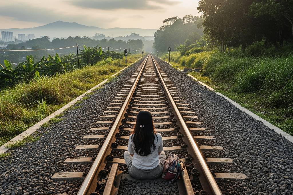 Kronologi Lengkap Gen Z Selamatkan Ibu yang Mau Bunuh Diri di Rel Kereta Api Kiaracondong