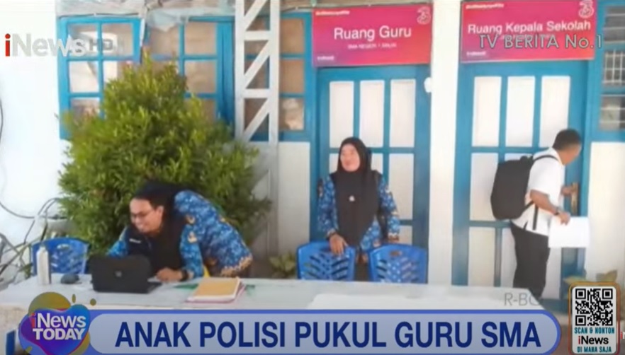 Kronologi Anak Polisi di Sinjai Pukul Guru di Depan Orang Tuanya, Korban Sempat Dicekik