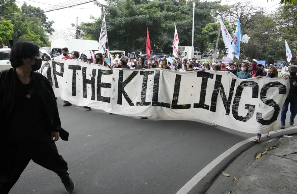 Demo Rusuh Filipina, Polisi Tangkap 216 Orang termasuk 88 Anak di Bawah Umur