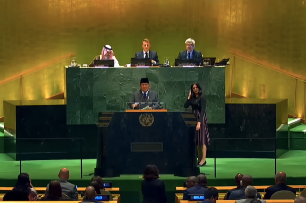 3 Poin Penting Pidato Prabowo di PBB, Indonesia Siap Kirim Pasukan ke Palestina