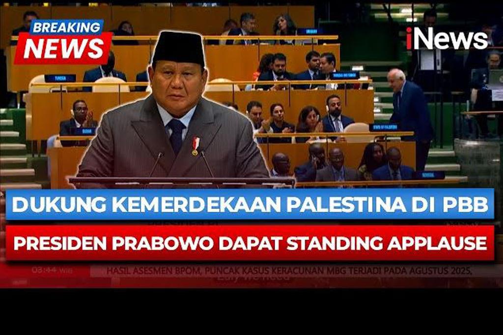 Pidato Prabowo Menggema di KTT PBB: Serukan Solusi Dua Negara dan Hentikan Tragedi Gaza