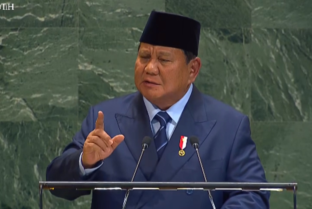 Prabowo Pidato di PBB: Kita Beda Ras, Agama dan Bangsa tapi Kumpul sebagai Keluarga