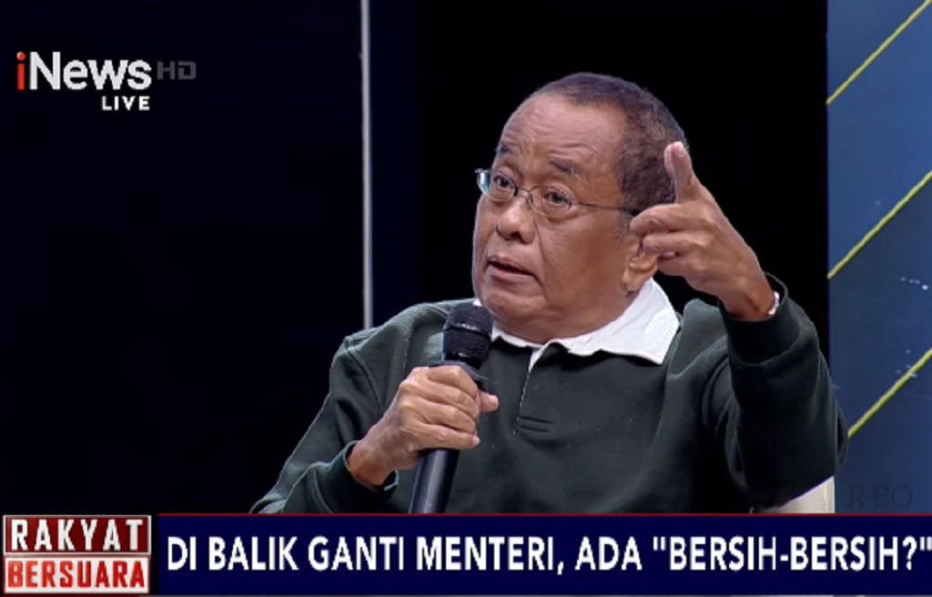 Said Didu soal Reshuffle Kabinet: Prabowo Singkirkan Sapu Kotor, Diganti Sapu Bersih