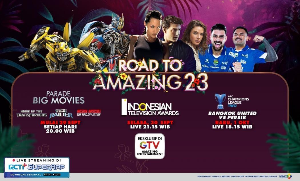 Road to Amazing 23, Deretan Tayangan Spesial Sambut Perayaan Ulang Tahun GTV ke-23!