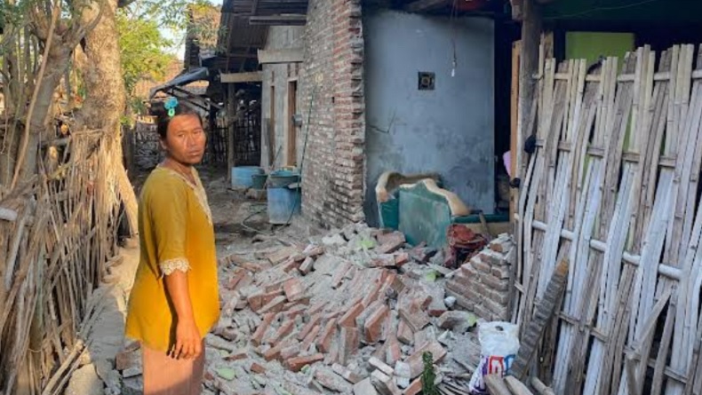 Pusat Gempa Hari Ini Jawa Timur, Puluhan Rumah di Situbondo Rusak