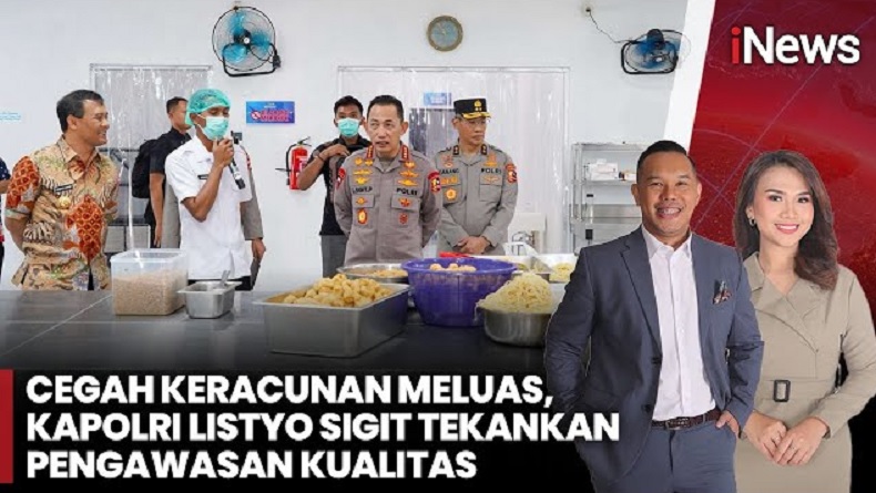 Marak Keracunan MBG, Kapolri Cek SPPG di Semarang 