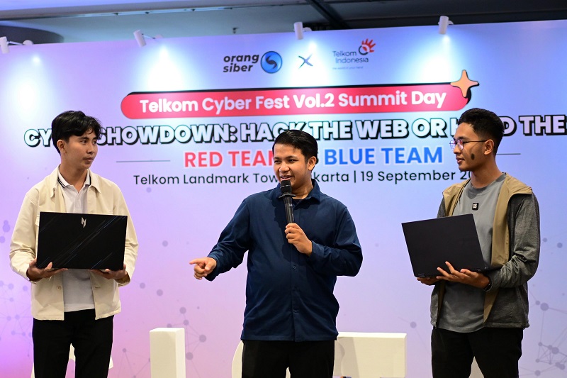  Telkom Kenalkan Dunia Siber kepada Talenta Muda di Cyberfest Vol.2