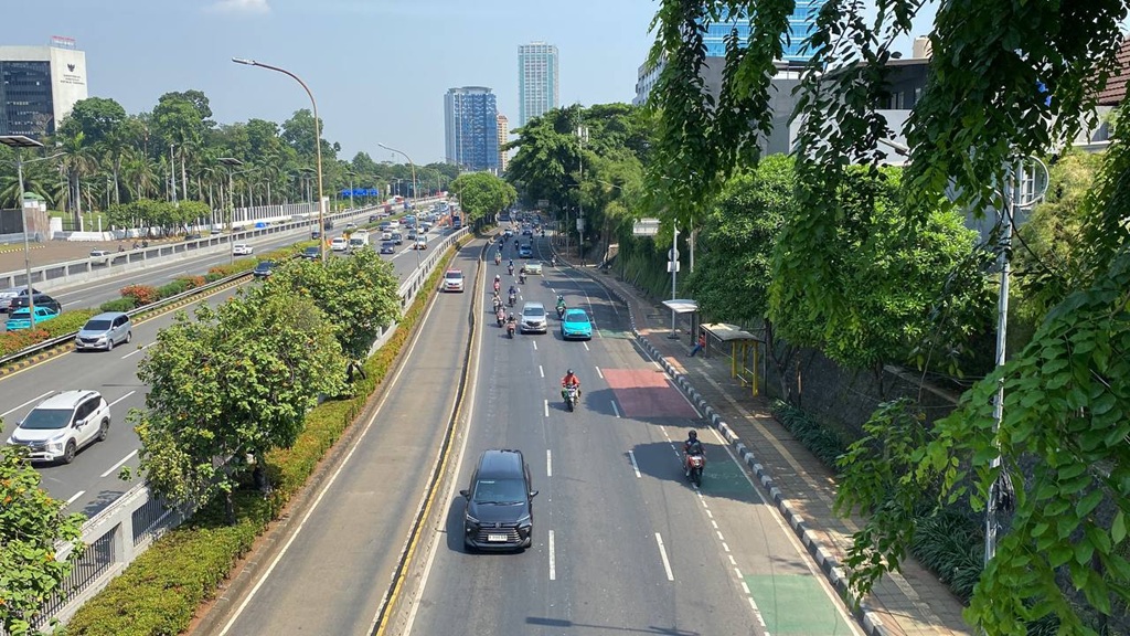 Jalan Gatsu Arah Slipi Lancar Pagi Ini usai Macet Horor di Jakarta Rabu Malam