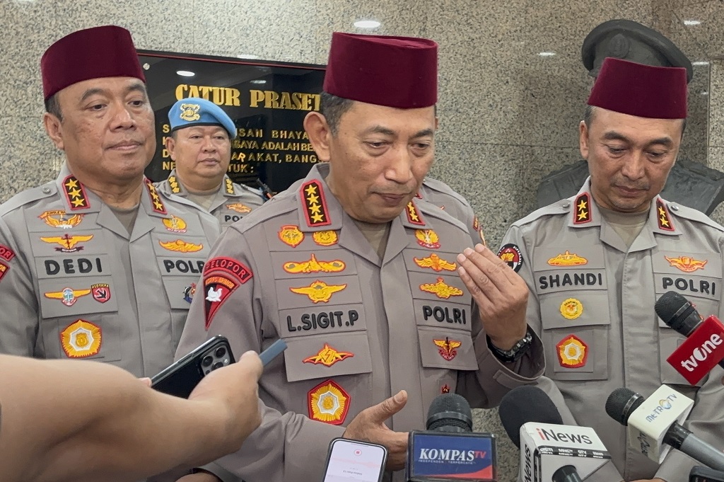 Kapolri Klaim Tim Reformasi Polri Selaras dengan Komite Gagasan Prabowo