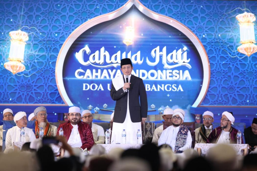 Menag Beri Pesan Menyentuh saat Membuka Acara Cahaya Hati Indonesia