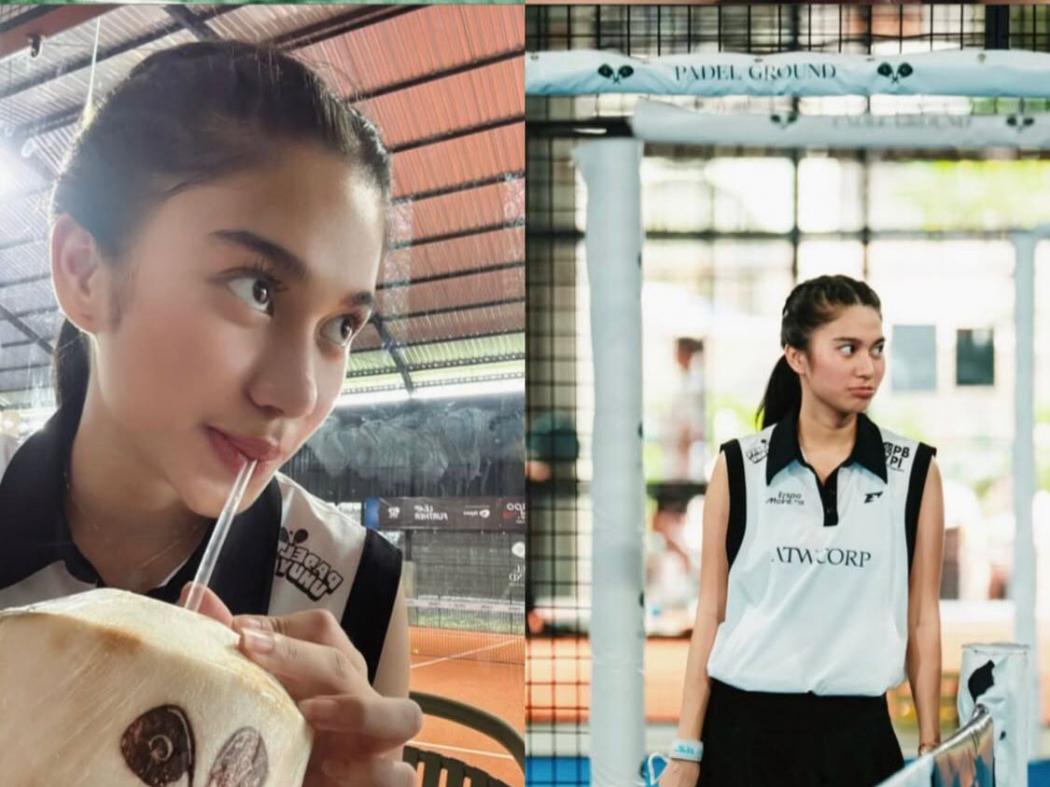 Viral Azizah Salsha Sibuk Main Padel saat Sidang Ikrar Talak Pratama Arhan