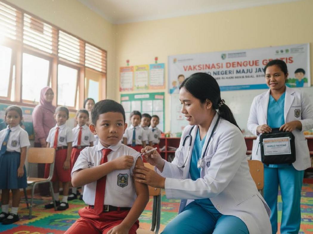 Mulai Minggu Ini, Gen Alpha Jaksel Akan Disuntik Vaksin Dengue